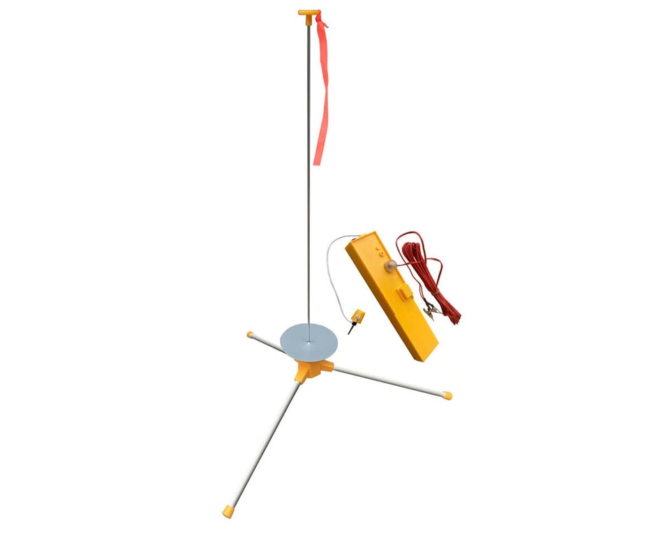 EST2464 Flying Model Rocket Mini Engine Launch Pad & Controller Starter Set
