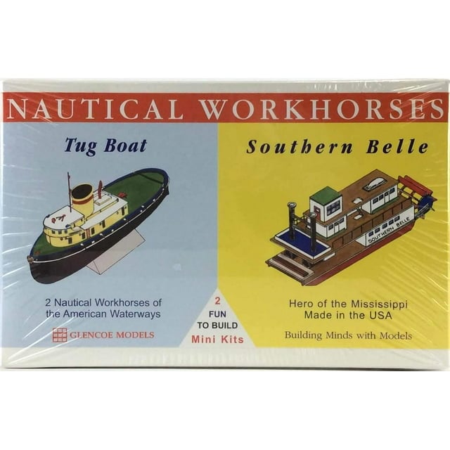 GLM03302 1 by 100 -1 by 400 Scale Nautical Workhorses Tug Model Boat