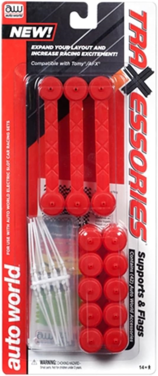 AWDTRX101 1 by 64 Scale Supports & Flags for Model Car