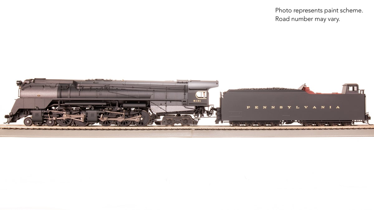 BLI7800 PRR Q2 Duplex 4-4-6-4 No.6131 Prototype Version 18 -000 gallon Tender Paragon4 Sound DCC Smoke HO Model Train