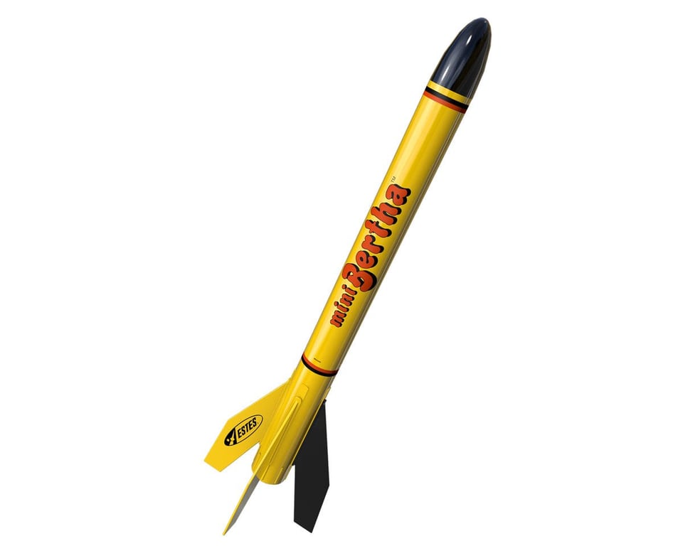 EST2099 Mini Bertha Flying Model Rocket Launch Set