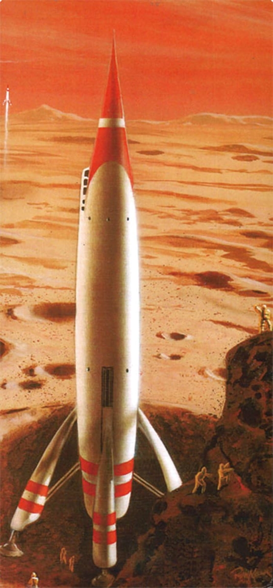 GLM06914 1 by 114 Scale Mars Liner Model Spacecraft