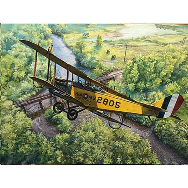 GLM05119 1 by 48 Scale Curtiss Jenny JN-4D Model Airplane