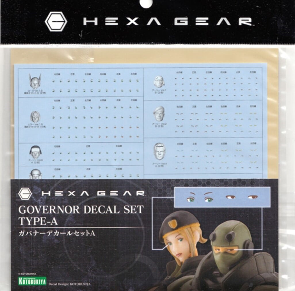 KOTHG122 1 by 24 Scale Governor Type A Decal Set