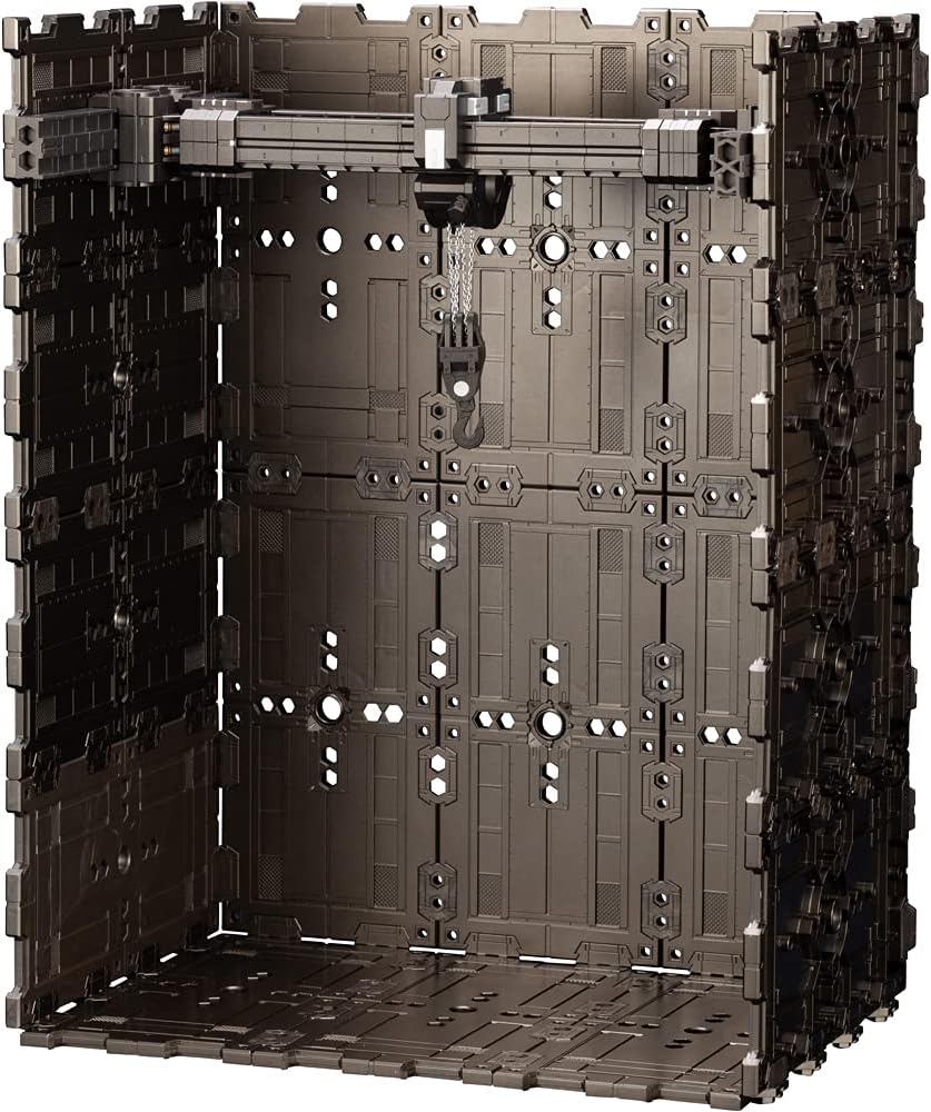 KOTHG083 S & O 1 by 24 Scale Hexa Gear Block Base 04 DX Arsenal Grid Figure
