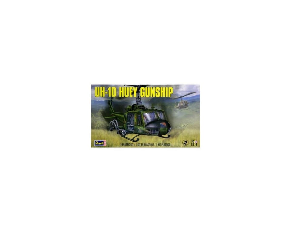 RMX855536 1 by 32 Scale UH-1D Huey Gunship Model Helicopter