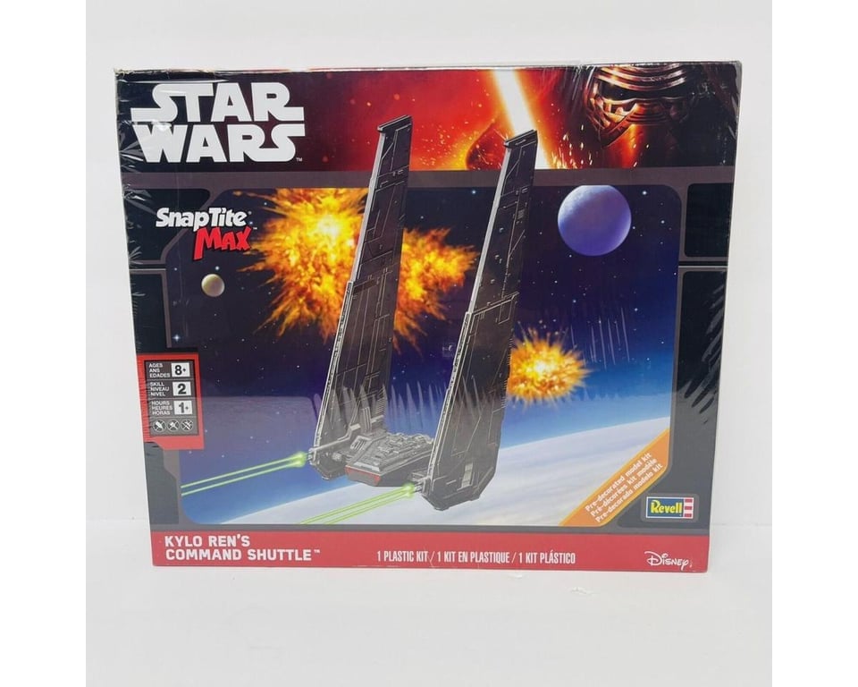 RMX851826 1 by 93 Scale Kylo Rens Command Shuttle Model Spacecraft