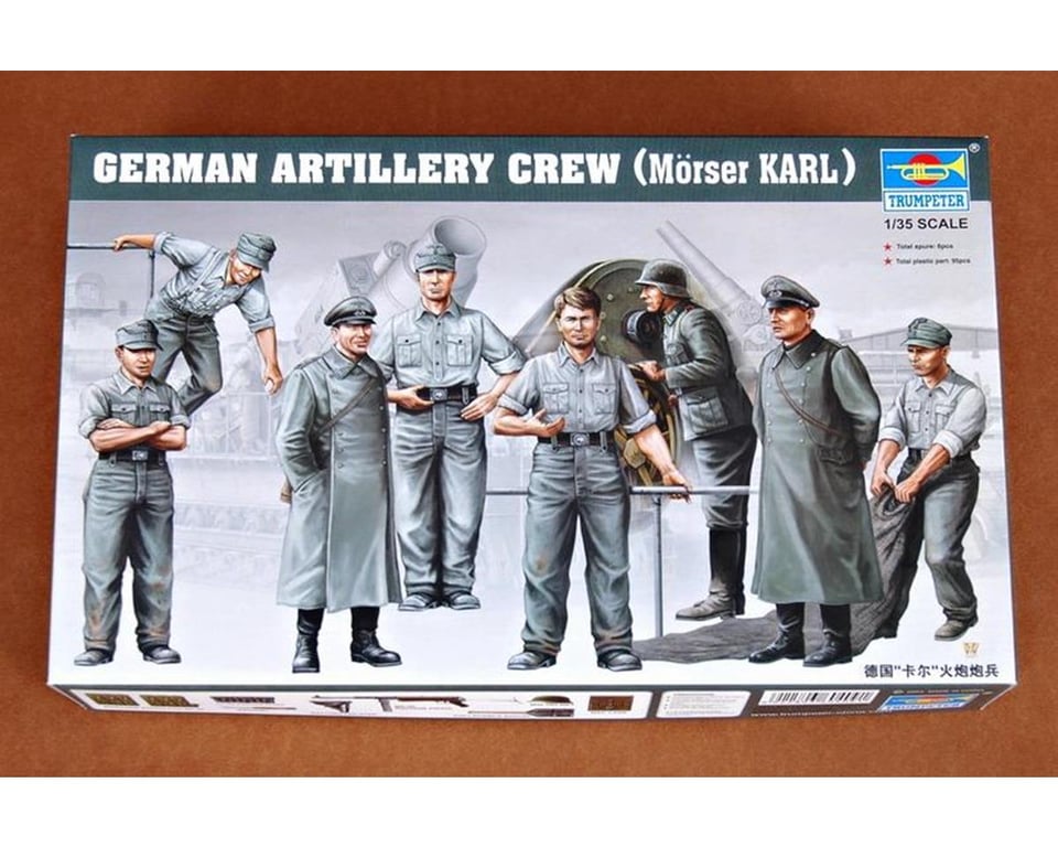 TSM0409 1 by 35 Scale German Artillery Crew for Morser Karl Figure