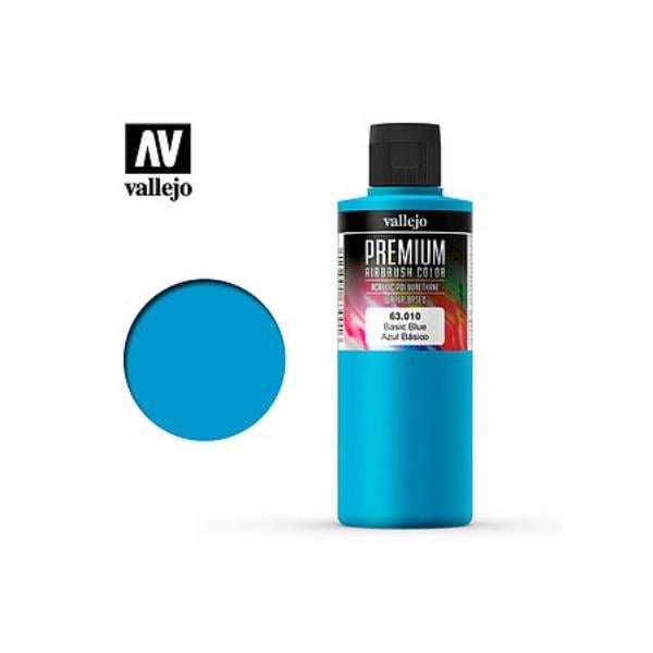 VLJ63010 200 ml Opaque Premium Acrylic Paint, Basic Blue