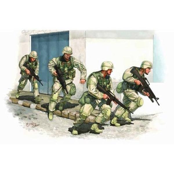 TSM0418 1 by 35 Scale US Army in Iraq 2005 Figure