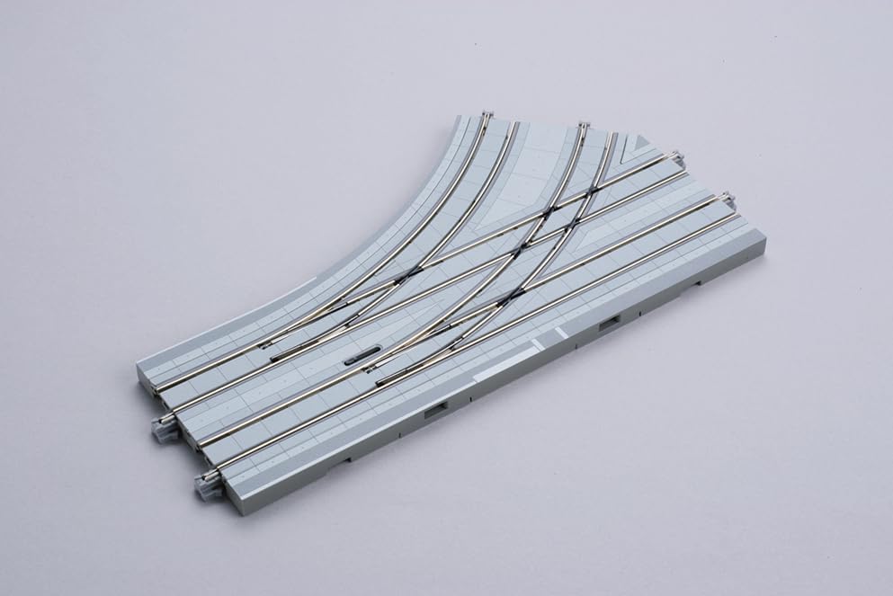 KAT40-212 N Scale Unitram Electric Turnout Left Hand 180 mm Radius Model Train Track
