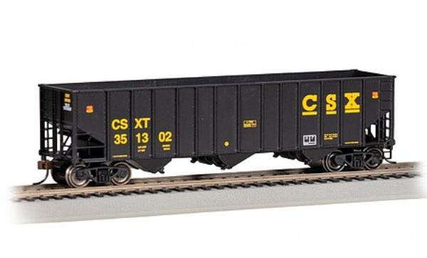 BAC18726 HO Scale No.351302 CSX Bethlehem Steel 3 Bay Hopper Model Train