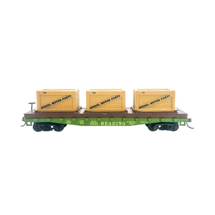 Picture of Rock Island Hobby RIH032214 40 ft. HO Scale Reading Flat Car with Crates Model Train