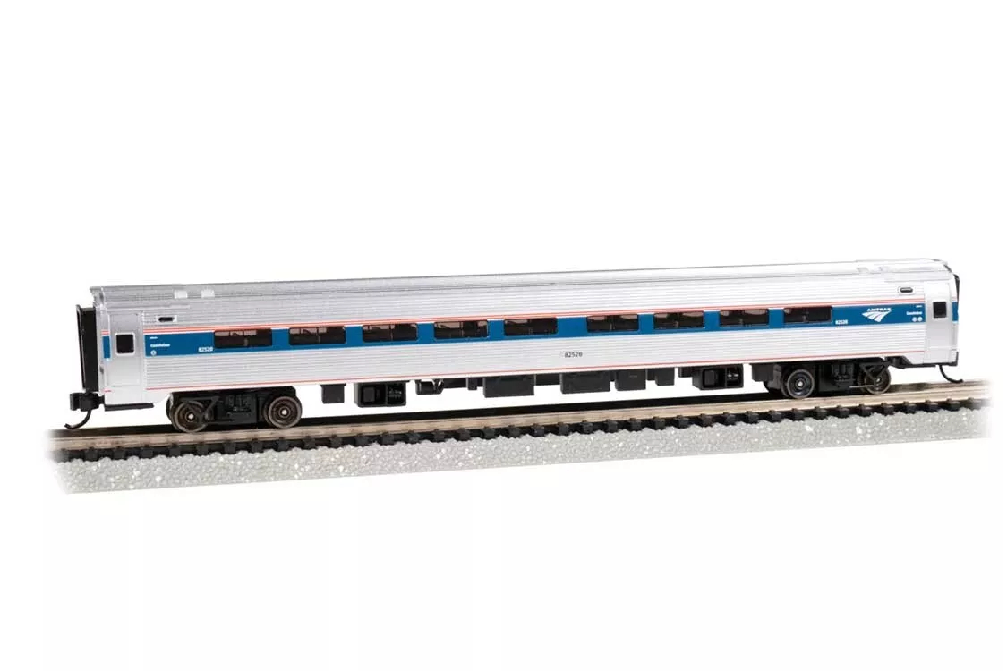 BAC14173 N Scale No.82768 Amtrak Budd Amfleet I Passenger Coach Class Car Model Train