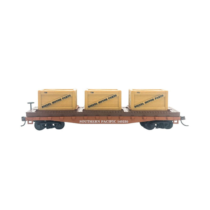 Picture of Rock Island Hobby RIH032212 40 ft. HO Scale Southern Pacific Flat Car with Crates Model Train