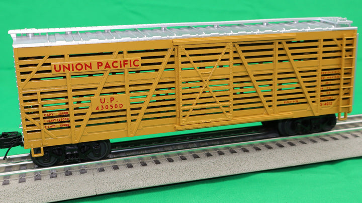 Picture of MTH Electric Trains MTH2094730 Steel Sided Stock Car - Union Pacific