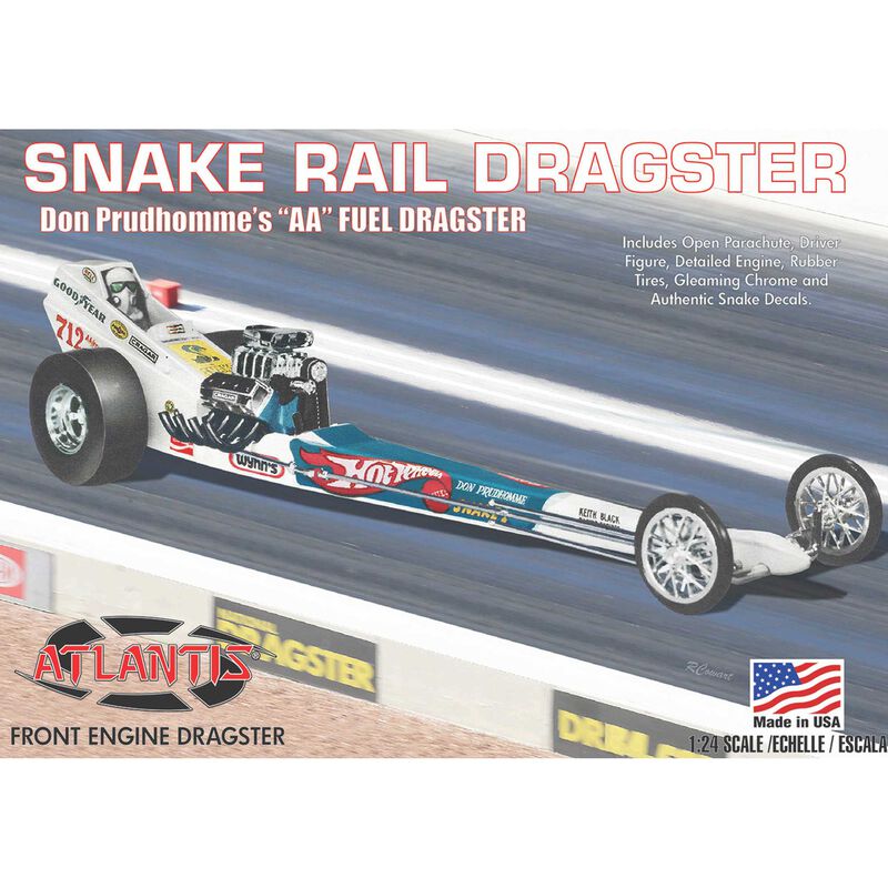 AANM5694 1-24 Scale Don Prudhomme Snake Front Engine Dragster