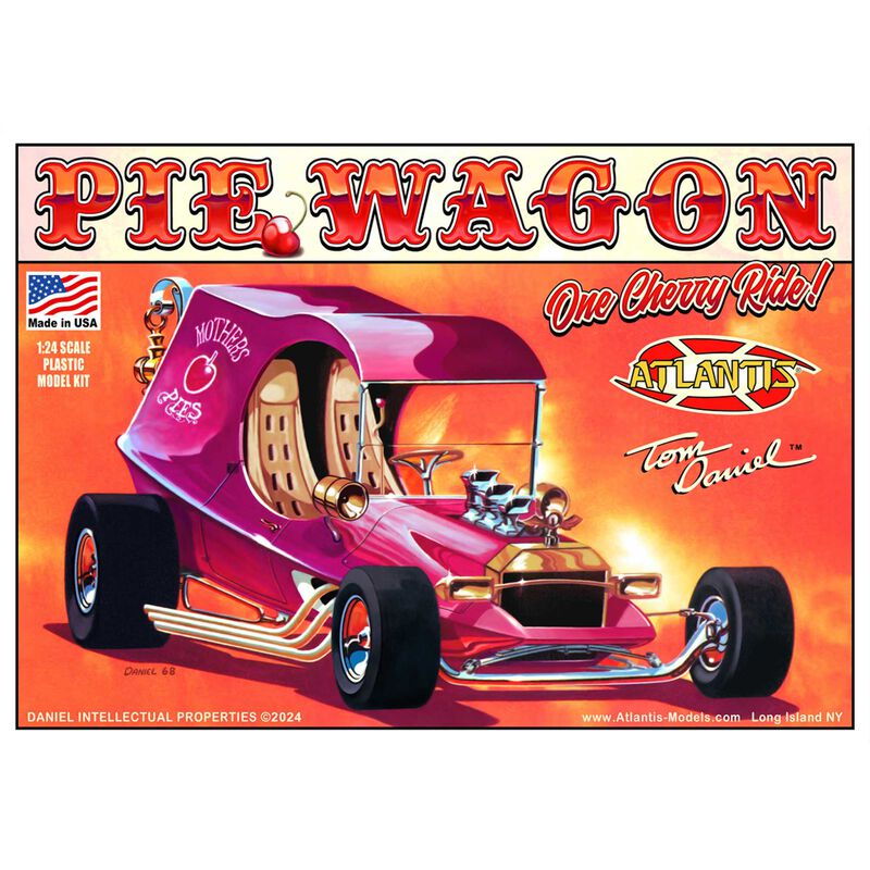 Picture of Atlantis AANM6738 1-24 Scale Tom Daniels Pie Wagon Hotrod Model Kit