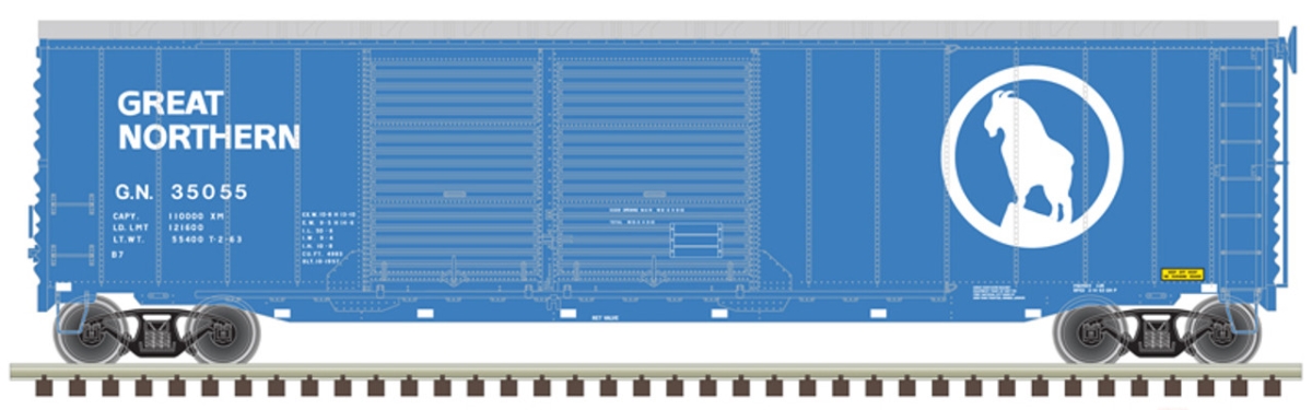 Picture of Atlas ATL20006581 HO Scale 35930 1950 Great Northern Double Door Box Car