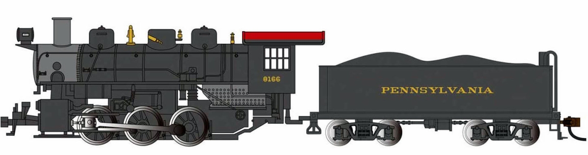 BAC53803 HO Scale USRA 0-6-0 8168 Pennsylvania Railroad