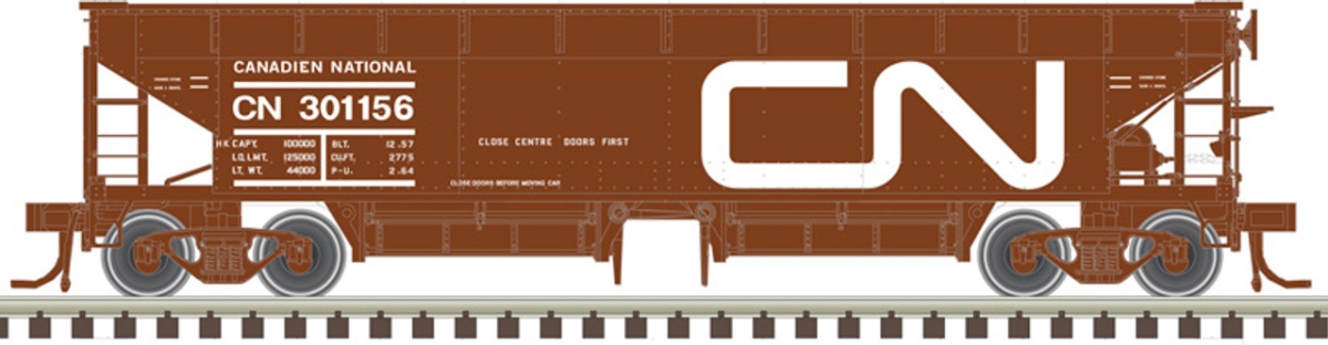 Picture of Atlas ATL20006800 HO Scale 301156 70 Ton Canadian National Hopper