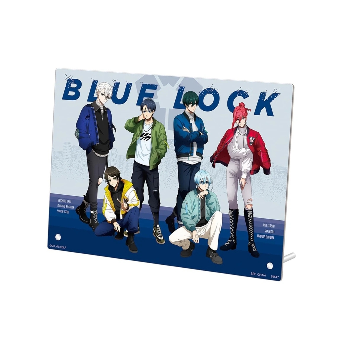 BAS67051 6.9 in. BD12 Acrylic Blue Lock Action Figure
