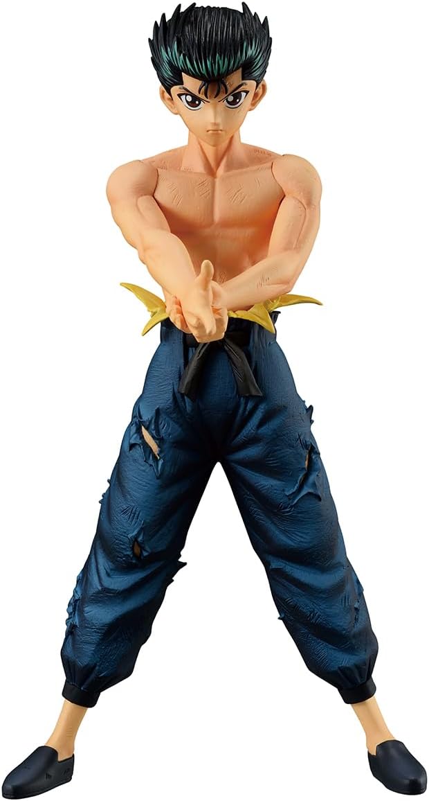 BAS68417 9.1 in. Yusuke Urameshi Yu Yu Hakusho Action Figure
