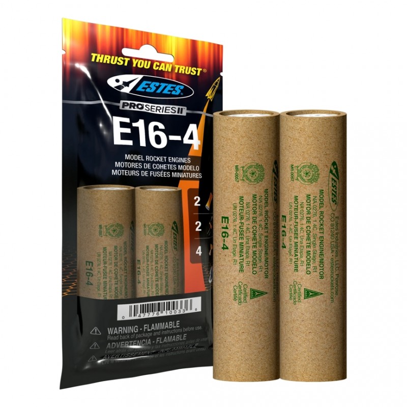 EST10033 29 mm E16-4 Hazbag Rocket Engines