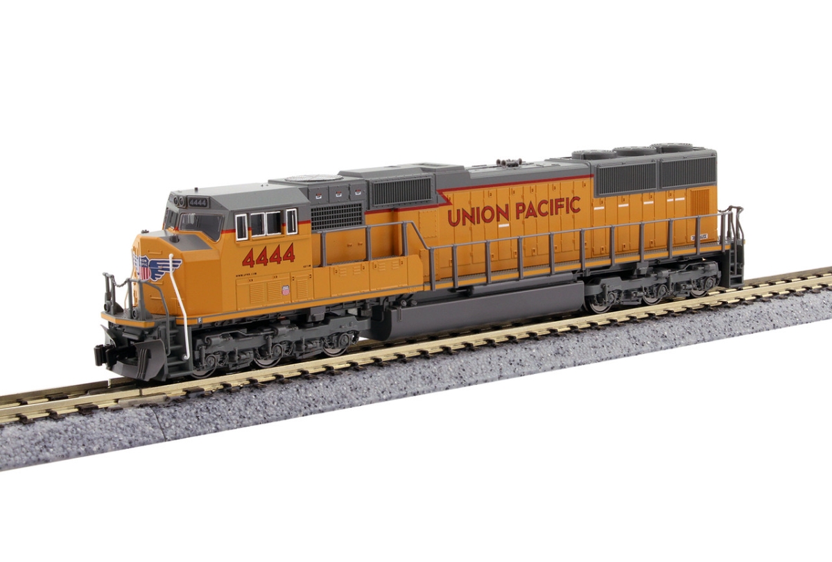 Picture of Kato KAT1767618DCC N Scale 4444 SD70M Union Pacific DCC Diesel Flat Radiator