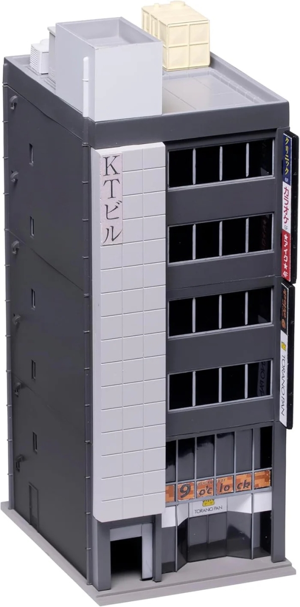 Picture of Kato KAT23-432C N Scale 6 floor Office Building - Charcoal Gray