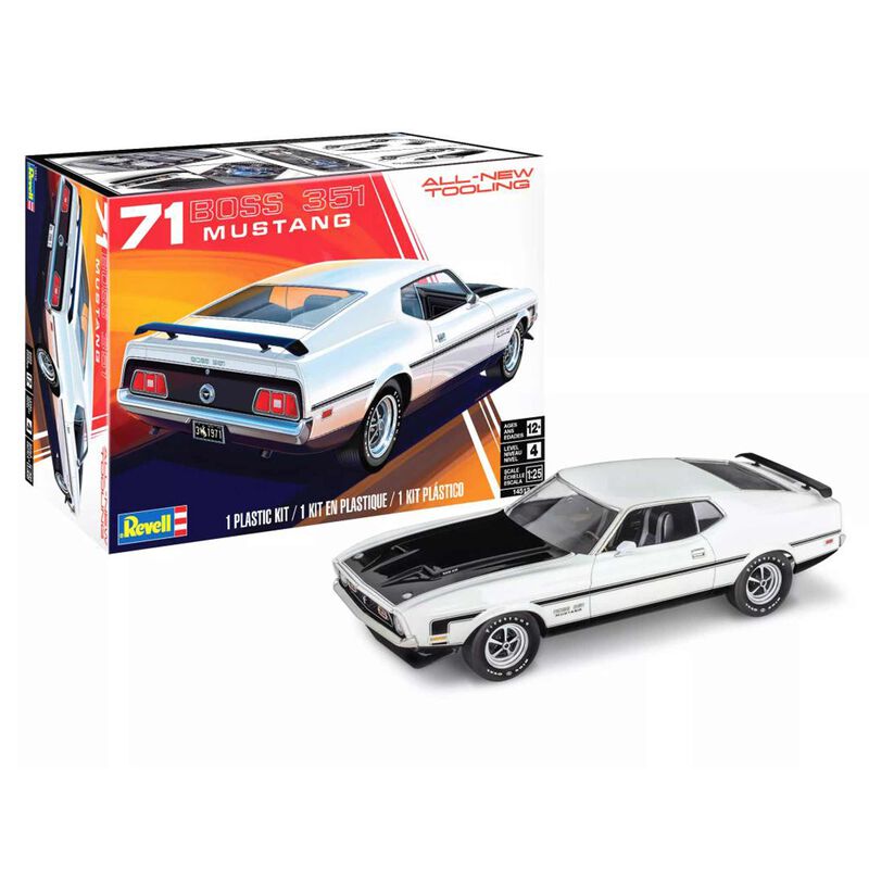 RMX14512 1-25 Scale 1971 Boss 351 Mustang Car