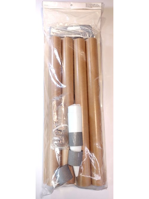 EST10016 18 mm 1-2A6-2 Custom Rockets Equinox Flying Model Rocket Kit