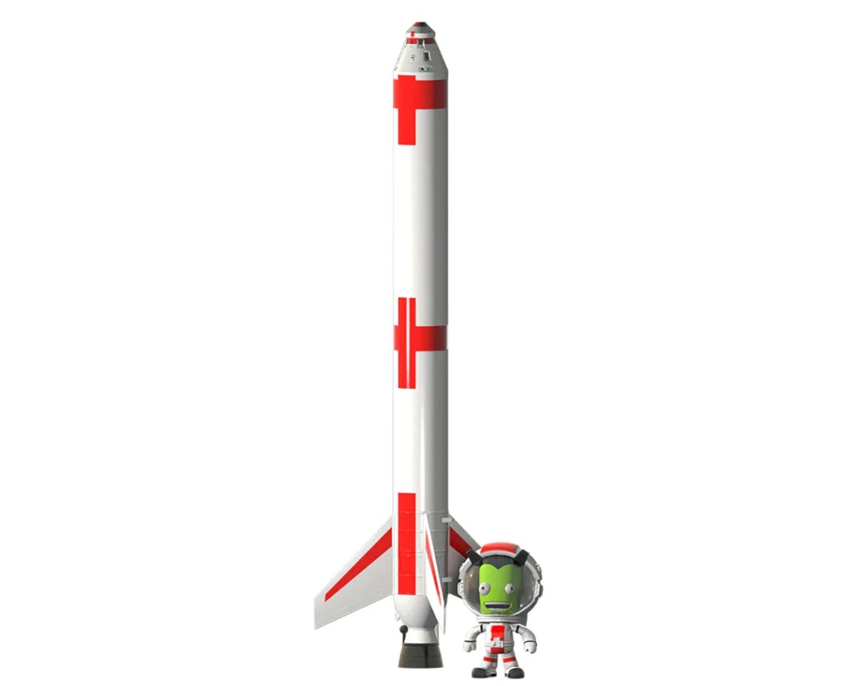 EST9726 19.3 in. Kerbal & Jeb Model Rocket Kit