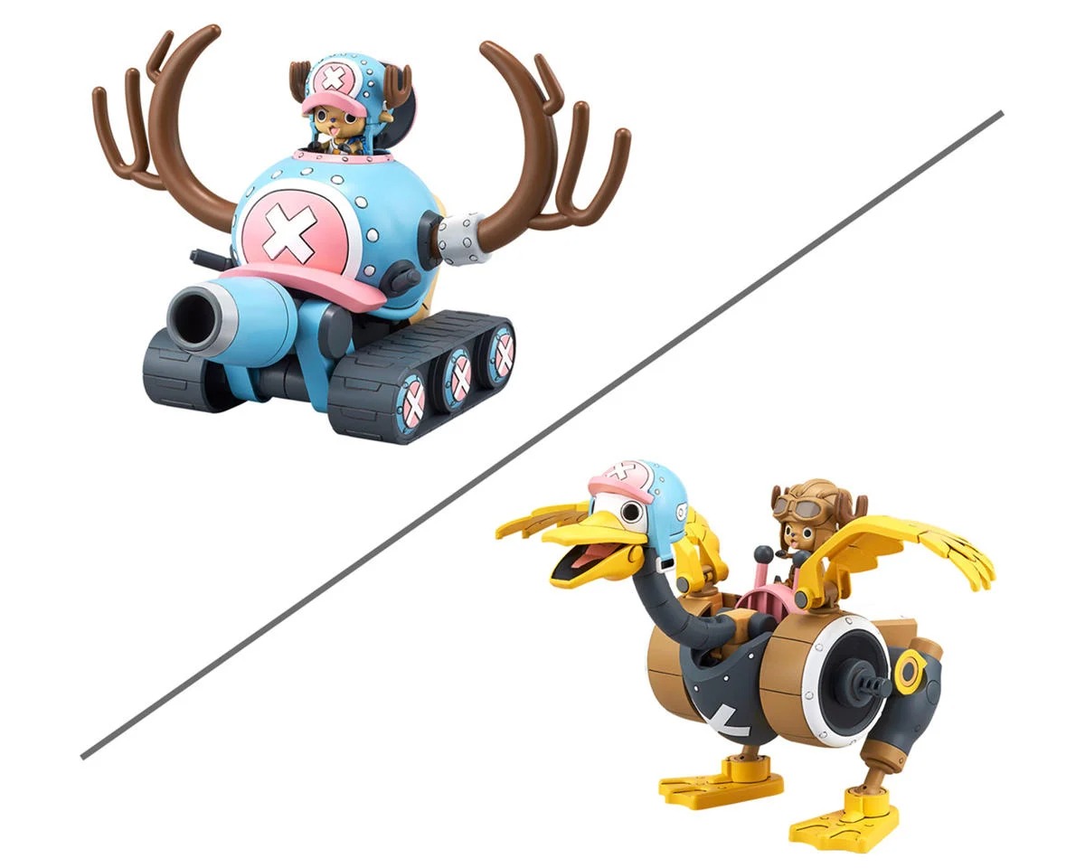 BAS2766726 Chopper Robot 1 & 2 One Piece Tank & Wing Action Figure