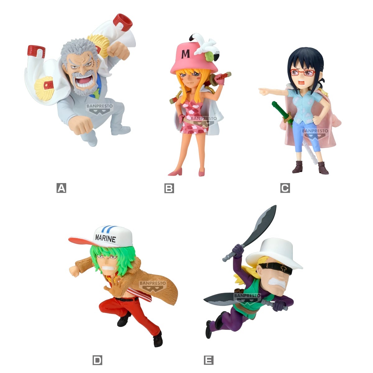 BASBPR28700 2.8 in. Hachinosu Action Figure - 2 Piece
