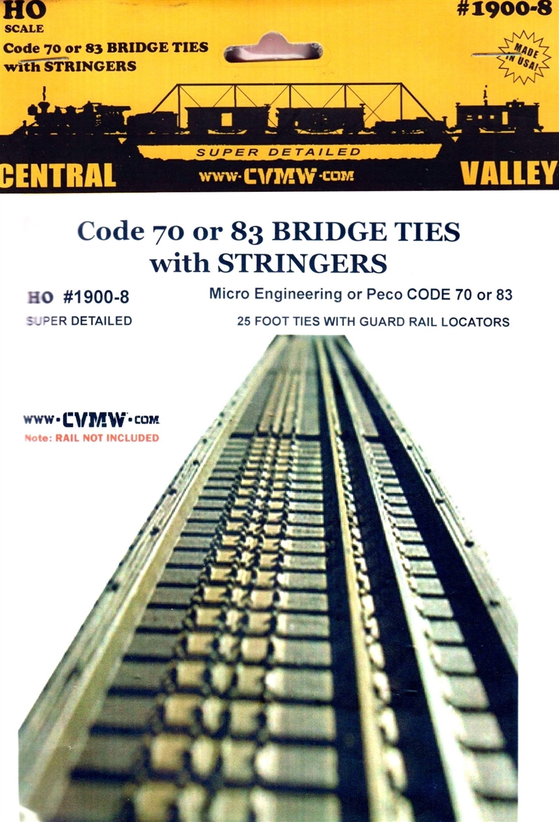 CVM19008 HO Bridge Ties with Stringer