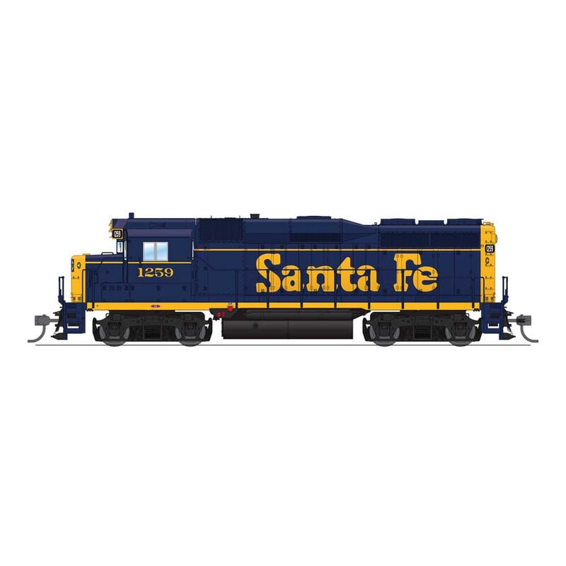 BLI9130 HO Scale 1259 ATSF EMD GP30 Bookend Scheme Paragon4 Sound