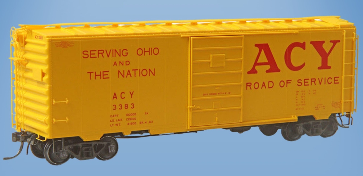 Picture of Kadee KAD4339 HO Scale 40 ft. 3383 Akron&#44; Canton & Youngstown Box Car