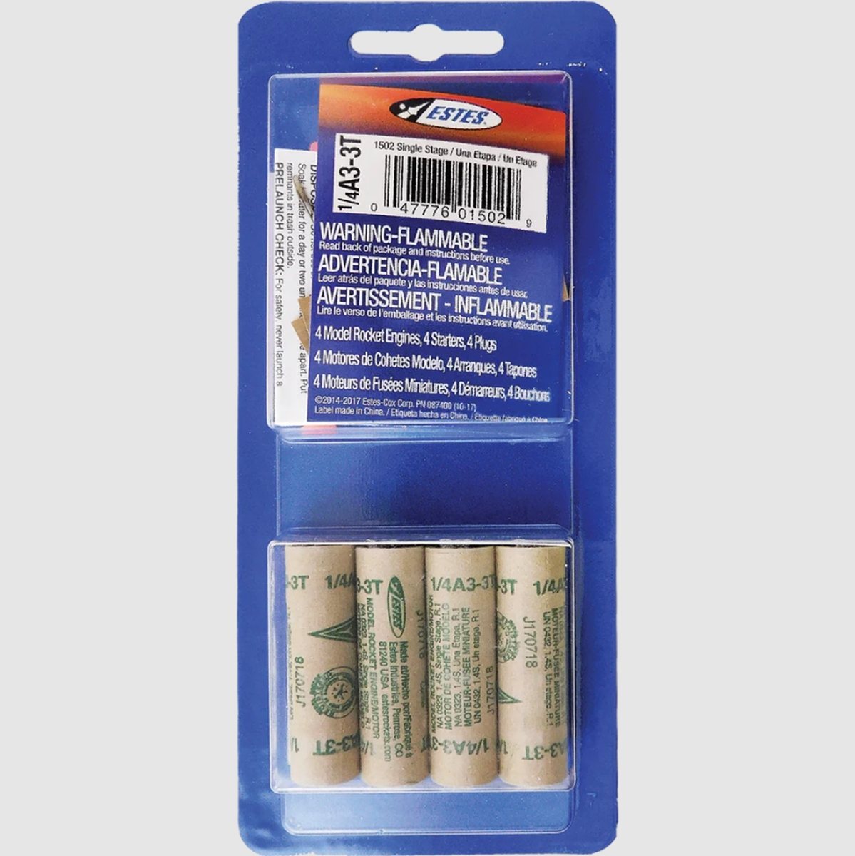 EST10010 1-4A3-3T Model Rocket Engines