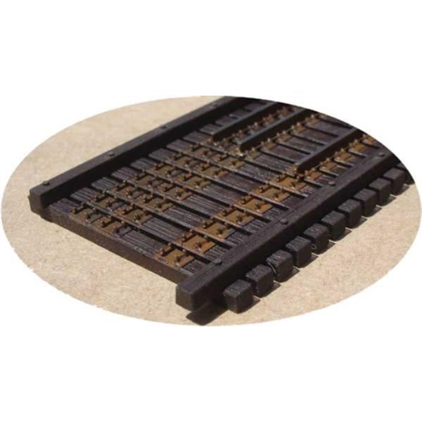 CVM19098 Ho Scale Bridge Ties with 1925 Stringers