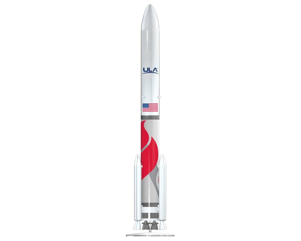EST2209 1-100 Scale ULA Vulcan Centaur Flying Model Rocket Kit