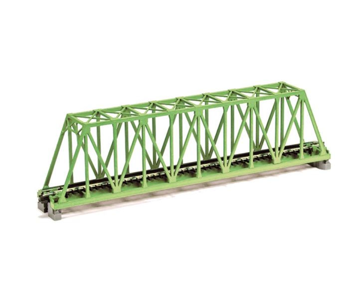 KAT20-428 N Scale Unitrack S248T Straight Truss Girder Bridge - Light Green