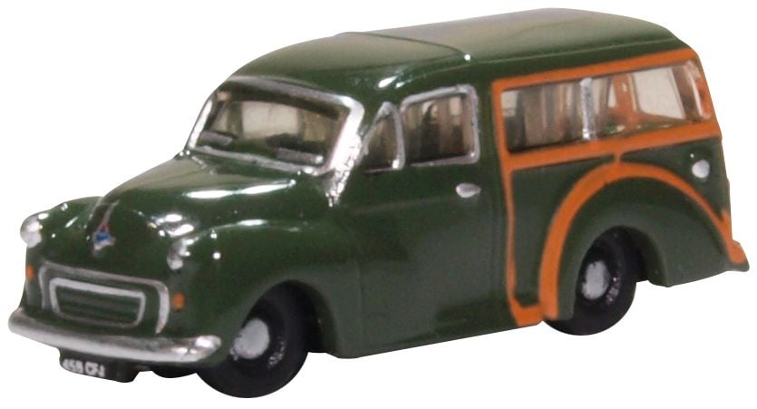 OXDNMMT008 N Scale Morris Traveller Almond Green Model Car