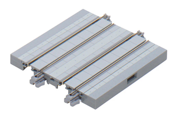 KAT40-033 2.42 in. 62 mm N Scale Unit Ram Straight Track Plate