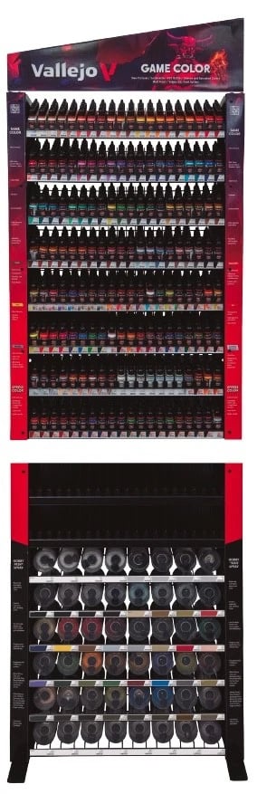 VLJEX722FULL 153 Game Color Complete Range Paint - 48 Aerosol