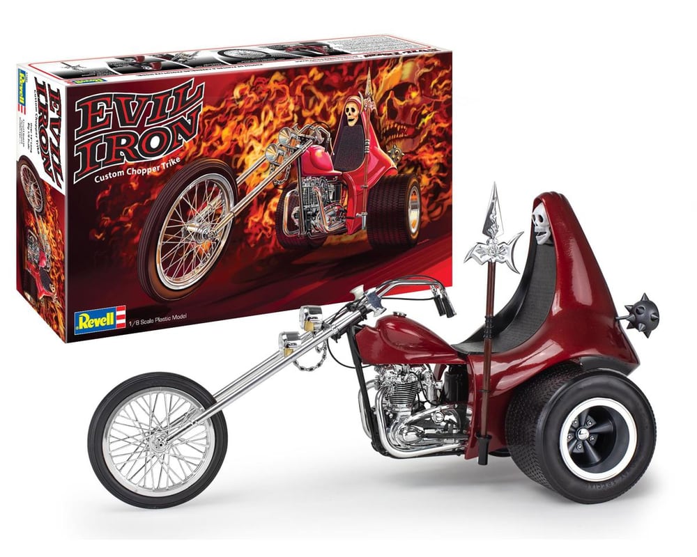 RMX17325 1-8 Scale Evil Iron Trike Model Kit