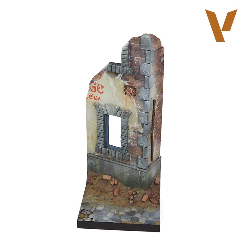 VLJSC009 Scenic Ruined Street Corner Base