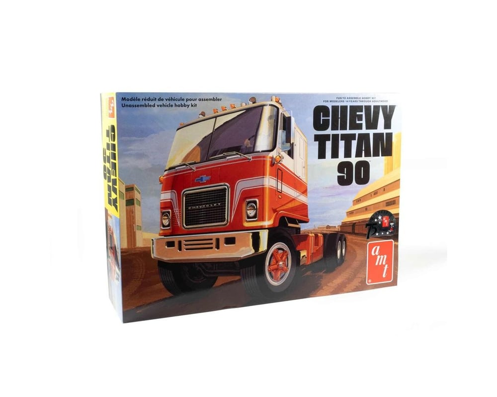 AMT1417 1-25 Scale Chevy Titan 90 Tractor Plastic Model Kit