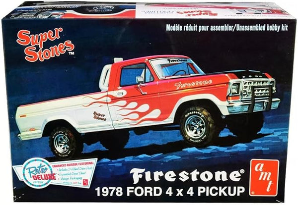 AMT858M 1-25 Scale 1978 Ford Pickup Fire Truck Model Kit