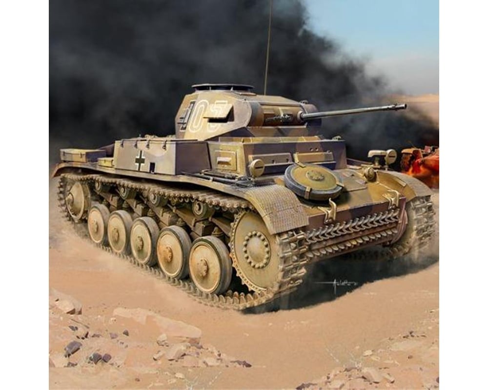 ACY13535 1-35 Scale German Panzer North Africa Plastic Model Tank Kit